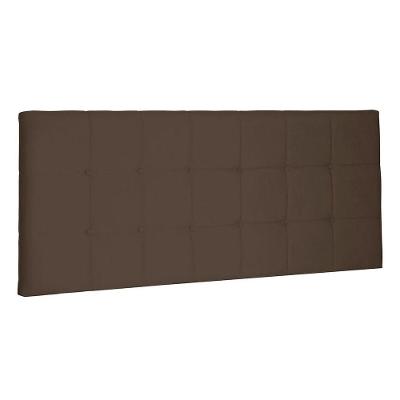 Cabeceira Painel King 1,95m Verona Suede Caramelo
