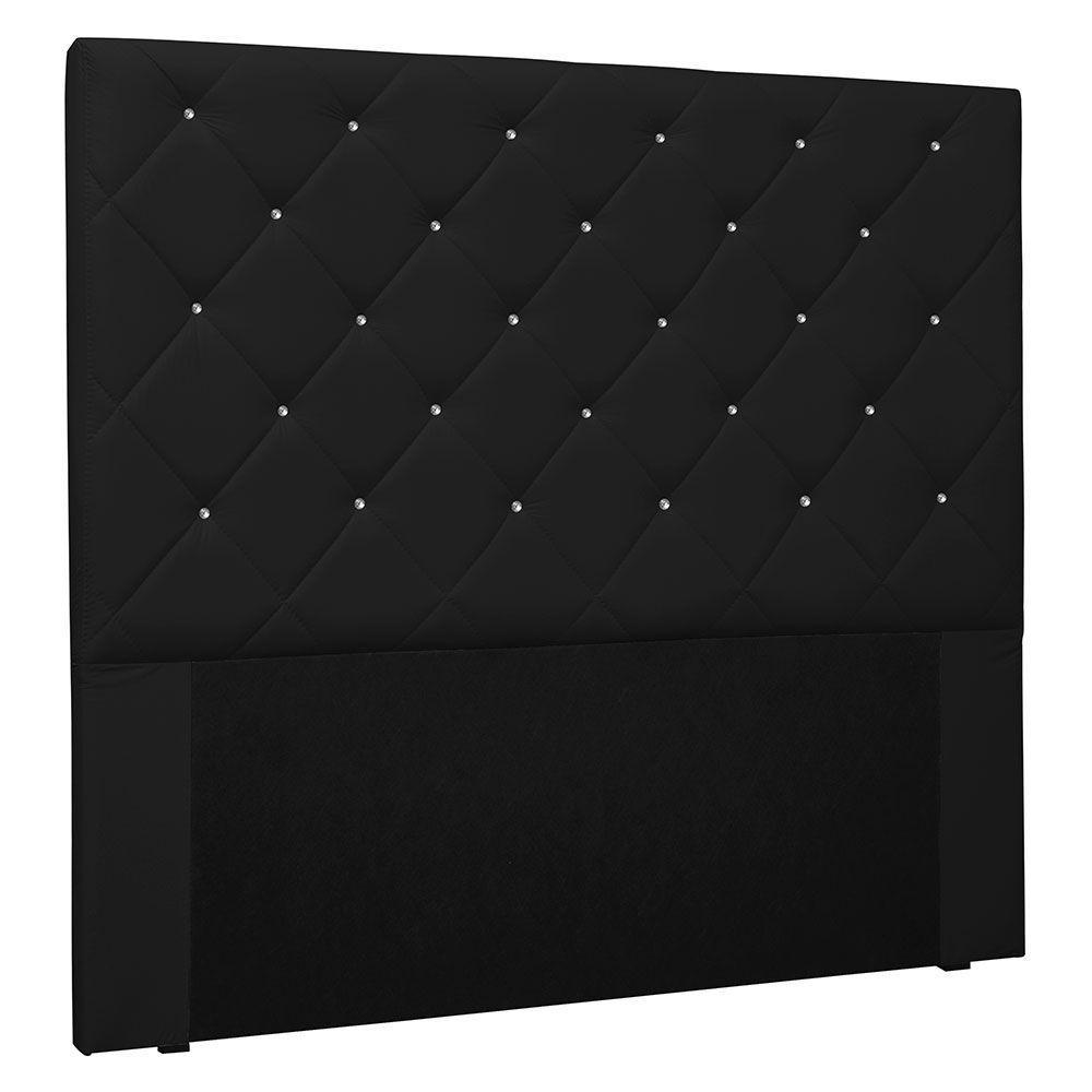 Cabeceira Solteiro 0,90m Tânia Corano Preto - 1