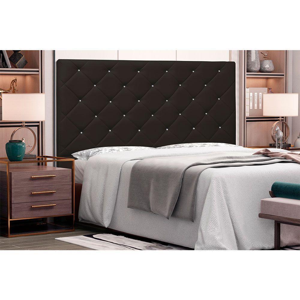 Cabeceira Solteiro 0,90m Tânia Corano Marrom - 4