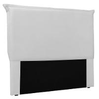 Cabeceira Solteiro 0,90m Veneza Corano Branco - 1