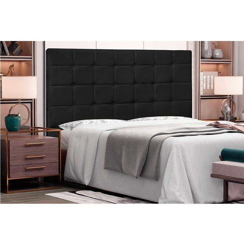 Cabeceira Solteiro 0,90m Verona Corano Preto - 4