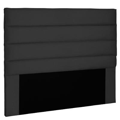 Cabeceira King 1,95m La Italiana Suede Preto