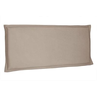Cabeceira Painel King 1,95m Veneza Suede Bege