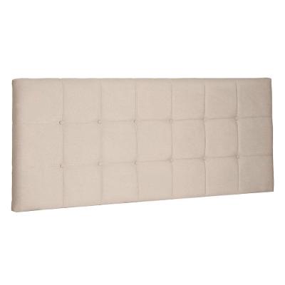 Cabeceira Painel Solteiro 0,90m Verona Suede Bege