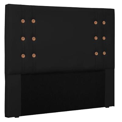 Cabeceira King 1,95m Genova Corano Preto