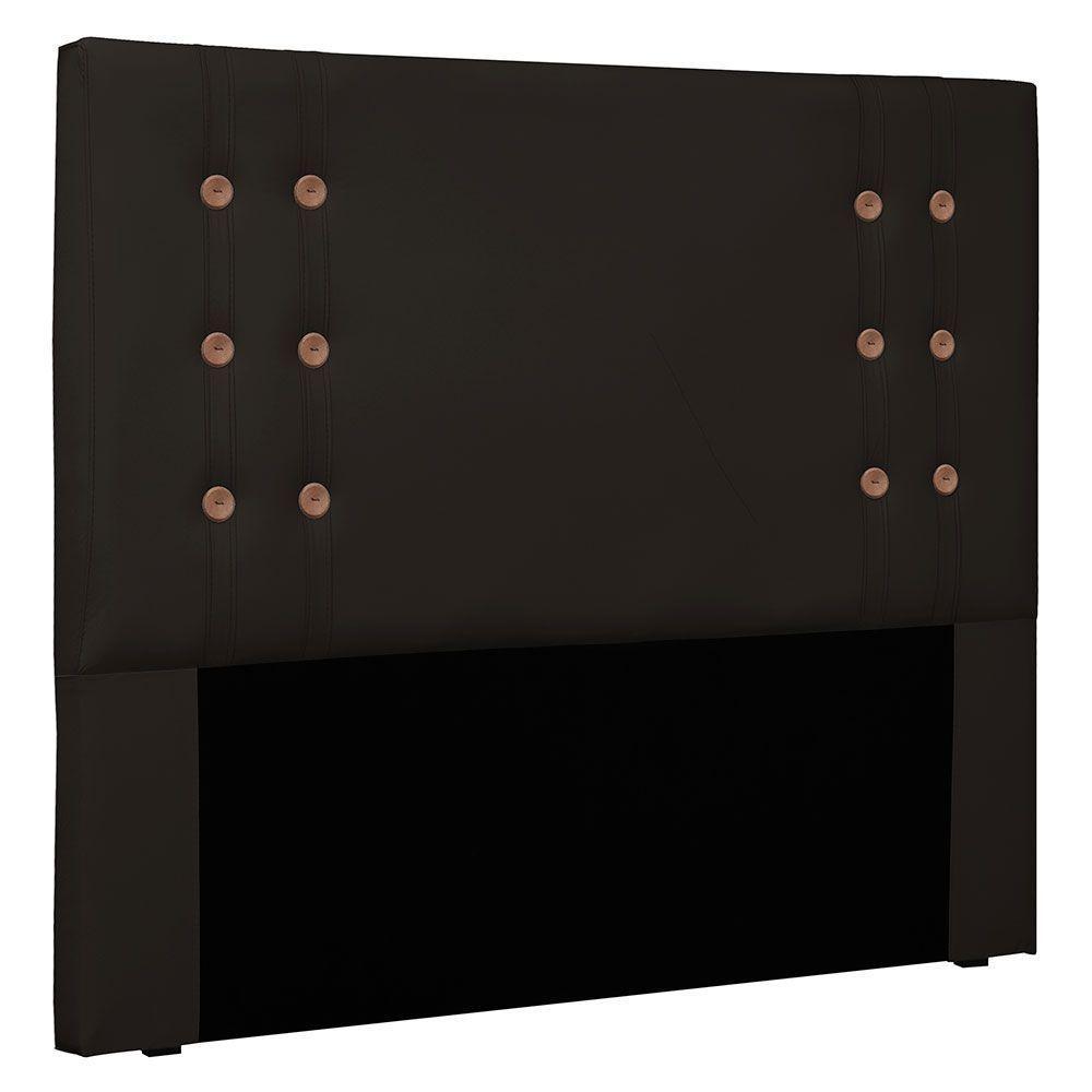 Cabeceira Solteiro 0,90m Genova Corano Marrom - 1