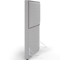 Cabeceira Box Solteiro Com Tachas 100cm L02 Cinza - 3