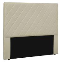 Cabeceira Solteiro 0,90m Esmeralda Corano Marfim - 1