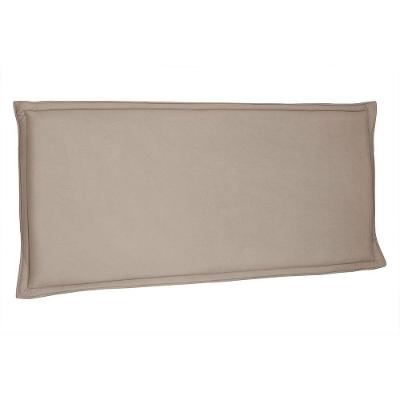 Cabeceira Painel Solteiro 0,90m Veneza Suede Bege