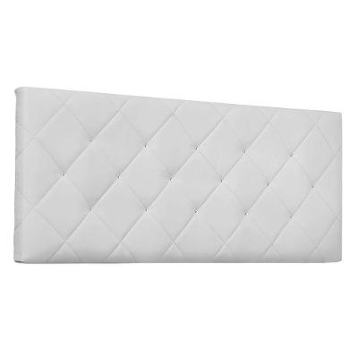Cabeceira Painel Solteiro 0,90m Tânia Corano Branco
