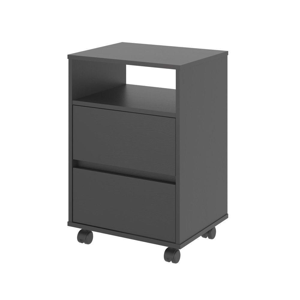 Kit De 2 Gaveteiros Flex Preto Onix - 5