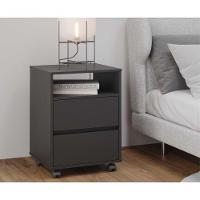 Kit De 2 Gaveteiros Flex Preto Onix