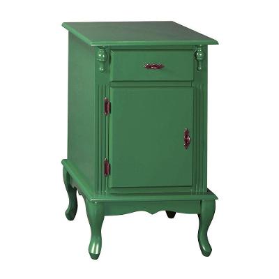 Mesa de Cabeceira Antique 1G 1 Porta e 1 Prateleira