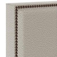 Cabeceira Box Casal King Com Tachas 195cm L02 Creme - 5