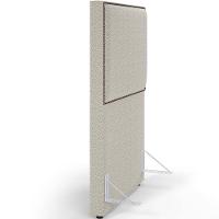 Cabeceira Box Solteiro Com Tachas 100cm L02 Creme