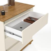 Mesa De Cabeceira Bernardo Off White Freijo - 5