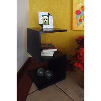 Mesa S Lateral de Apoio ou Mesa de Cabeceira Preto Laca - 1