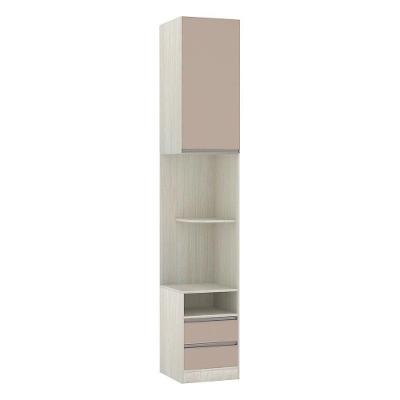 Mesa de Cabeceira Direito 1 Porta 2 Gavetas Prime Plus Luciane Móveis