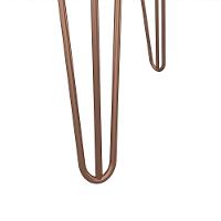 Conjunto Mesa De Cabeceira Bill Estilo Industrial 1 Gaveta - 3