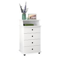 Mesa De Cabeceira Kansas Ll Branco - 3