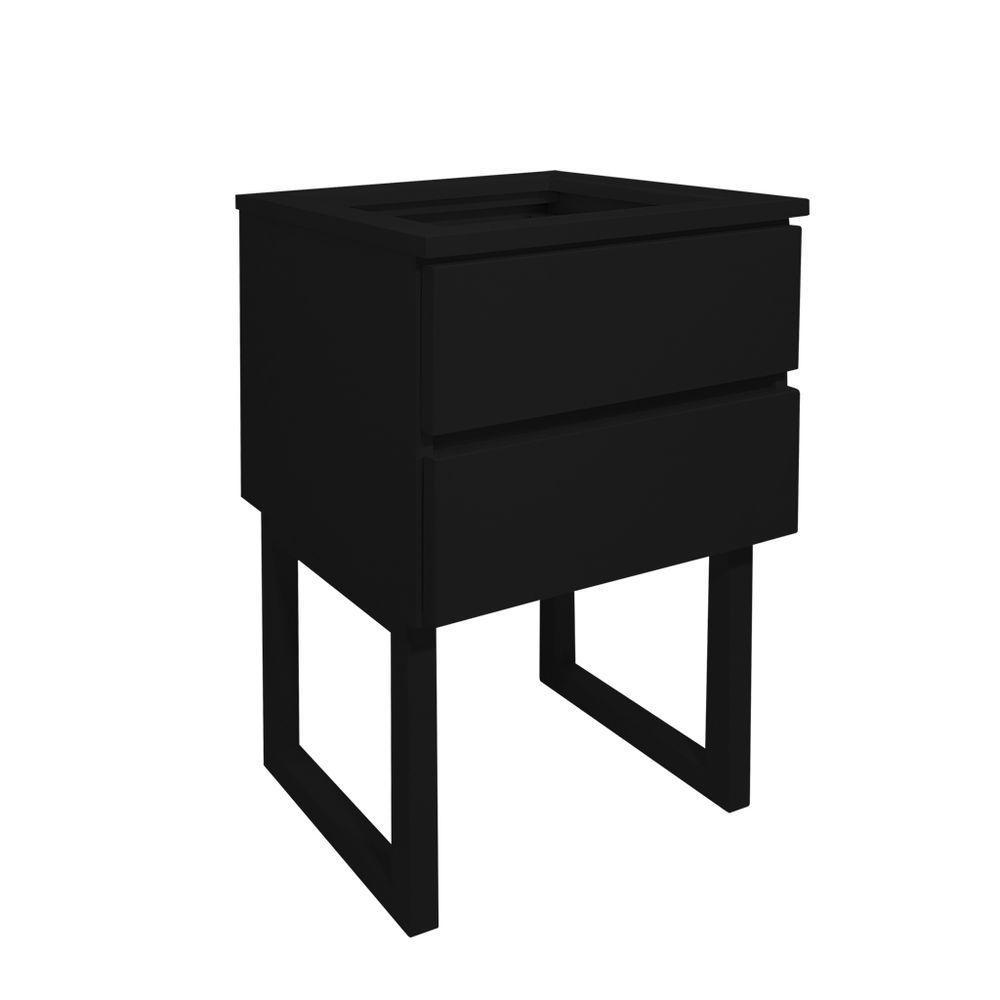 Mesa De Cabeceira Lateral De Apoio Penteadeira Preto Laca - 12