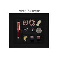 Mesa De Cabeceira Lateral De Apoio Penteadeira Preto Laca - 16