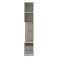 Mesa De Cabeceira Direito 2 Gavetas Prime Plus Verde Jade - 3