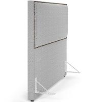 Cabeceira Box Casal Com Tachas 160cm L02 Cinza - 2