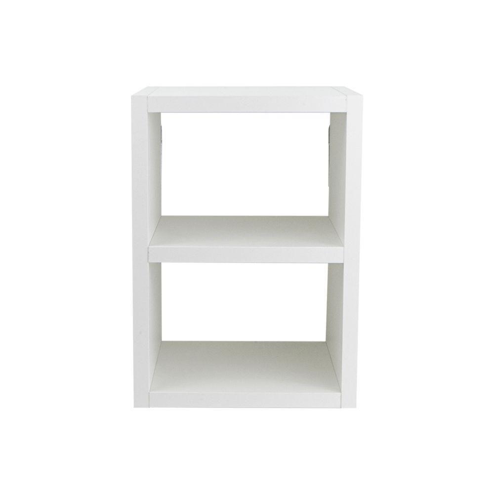 Mesa De Cabeceira Belize Branco 30 X 20Cm - 1