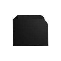 Apoio De Cabeceira Em Aço Linha Home Padrão Morphi Design 45 Preto - Cor: Preto