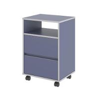 Criado Com Rodízios Fiji Montana Azul - 1