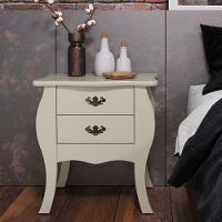 Mesa De Cabeceira Bombê Premier Classico Luxo Versatil - 13