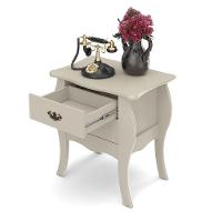 Mesa De Cabeceira Bombê Premier Classico Luxo Versatil - 17