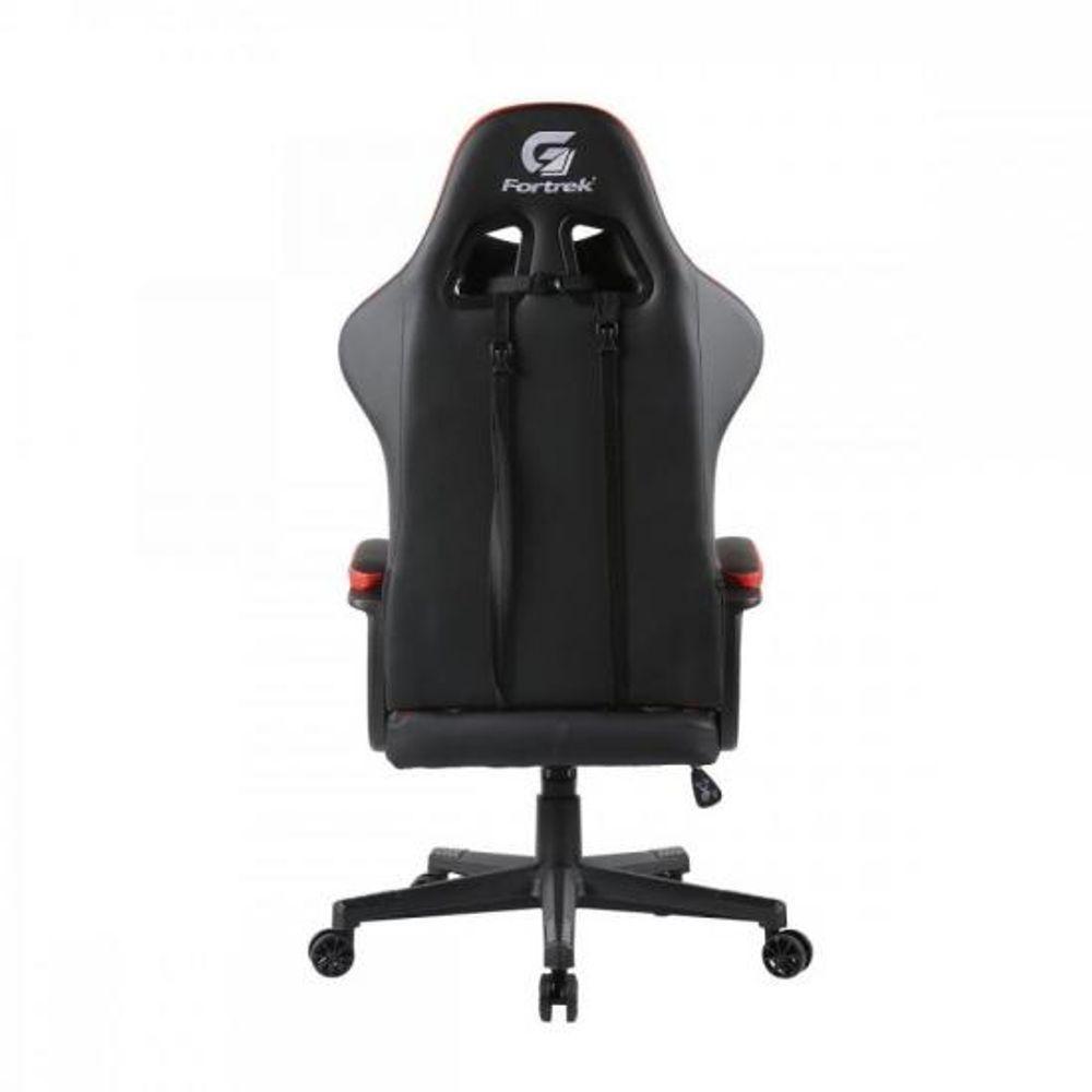 Cadeira Gamer Vickers Preta/Vermelha Fortrek - 4