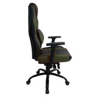 Cadeira Gamer Com Almofada Linha Gamer Racing Verde - 5