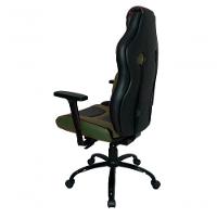 Cadeira Gamer Com Almofada Linha Gamer Racing Verde - 9
