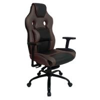 Cadeira Gamer Com Almofada Linha Gamer Racing Marrom