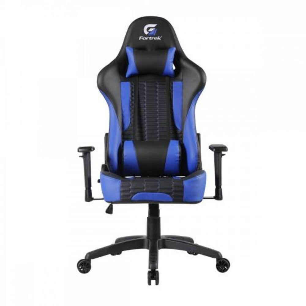 Cadeira Gamer Cruiser Preta/Azul Fortrek - 1