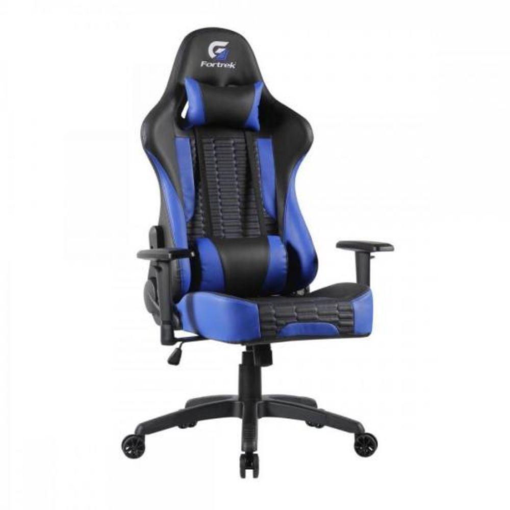Cadeira Gamer Cruiser Preta/Azul Fortrek - 5