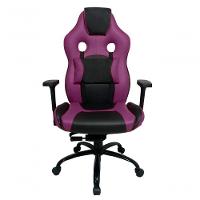 Cadeira Gamer Com Almofada Linha Gamer Racing Roxo - 3