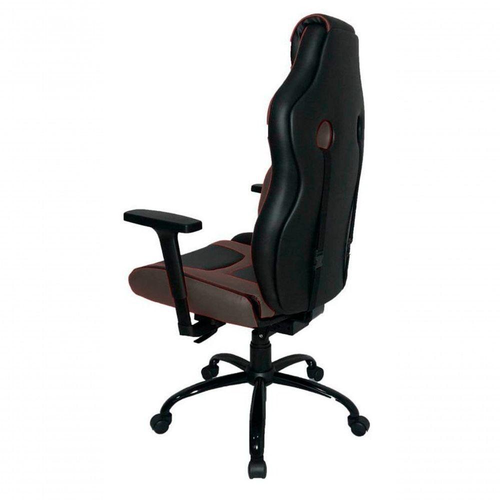 Cadeira Gamer Com Almofada Linha Gamer Racing Marrom - 6