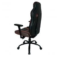 Cadeira Gamer Com Almofada Linha Gamer Racing Marrom - 6