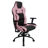 Cadeira Gamer Com Almofada Linha Gamer Racing Rosa - 2