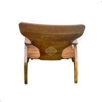 Cadeira Poeta Poltrona Madeira De Demolição Sudeste Rústico - 5