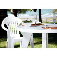 Cadeira Trmontina Imbé Branca Com Braços Em Polipropileno Tramontina - 5