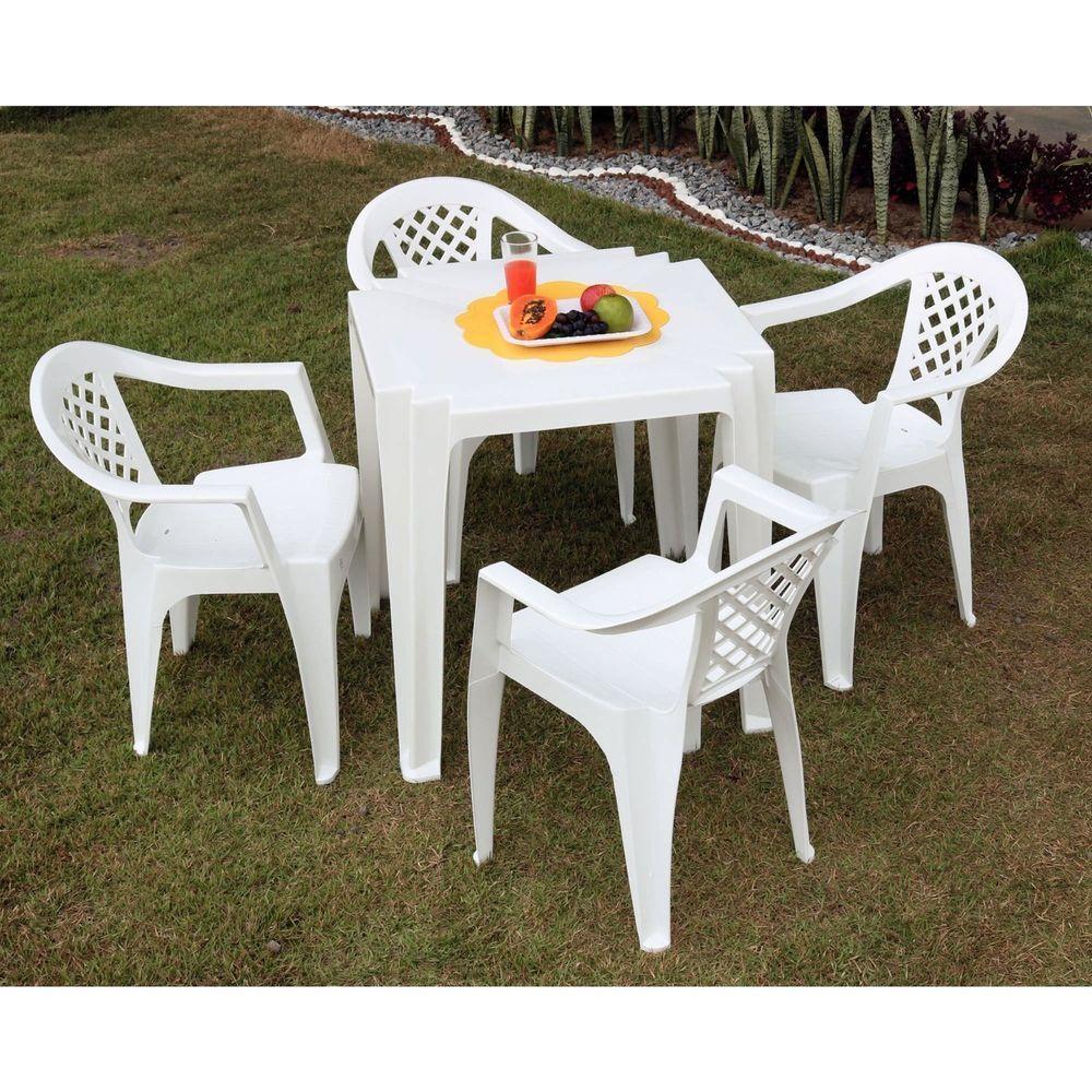 Cadeira Tramontina Iguape Basic Com Braços Em Polipropileno Branco Tramontina - 3