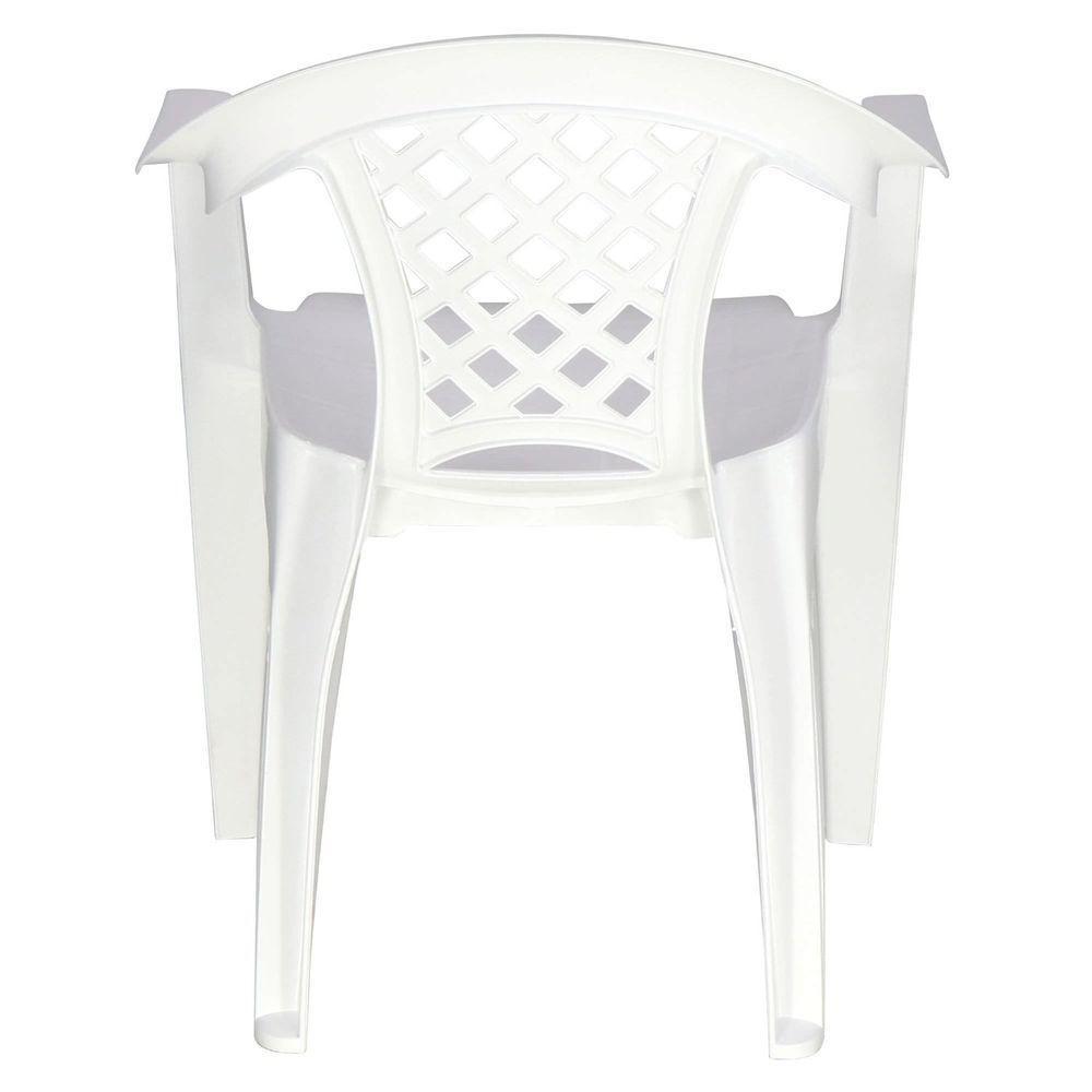 Cadeira Tramontina Iguape Basic Com Braços Em Polipropileno Branco Tramontina - 4