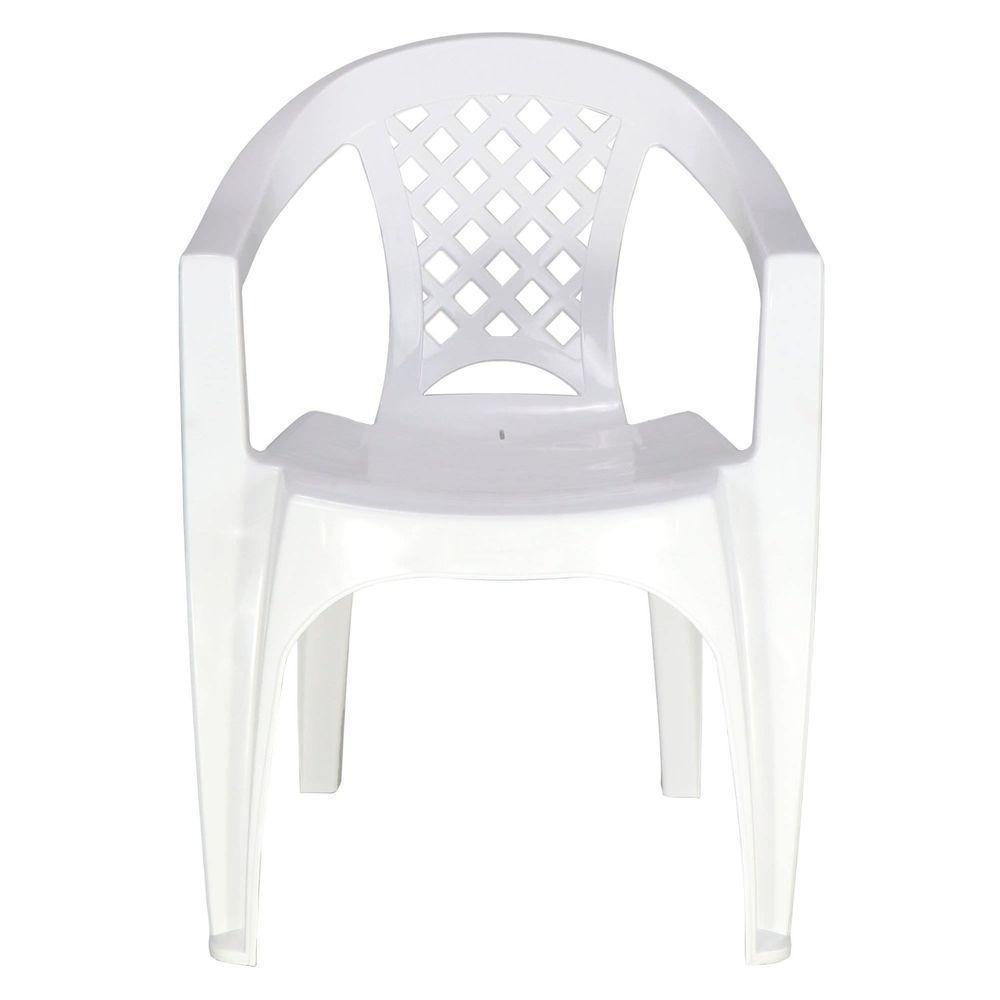 Cadeira Tramontina Iguape Basic Com Braços Em Polipropileno Branco Tramontina - 7