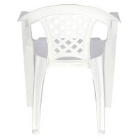 Cadeira Tramontina Iguape Basic Com Braços Em Polipropileno Branco Tramontina