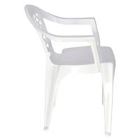 Cadeira Tramontina Iguape Basic Com Braços Em Polipropileno Branco Tramontina - 8